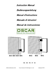 OSCAR OS20 Mode D'emploi