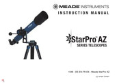 Meade Instruments StarPro AZ 90 Mode D'emploi