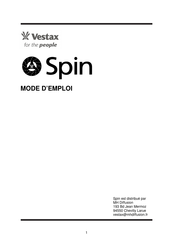 Vestax Spin Mode D'emploi