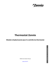 Zennio TMD-Display One Manuel De L'utilisateur