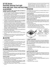 Broan-NuTone QT Série Guide D'installation