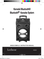 LEXIBOOK K8200 Mode D'emploi