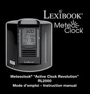 LEXIBOOK Meteoclock Active Clock Revolution Mode D'emploi