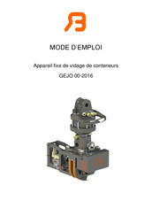 Bakker Hydraulic Products GEJO 00-2016 Mode D'emploi