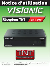 visionic VNT 200 Notice D'utilisation