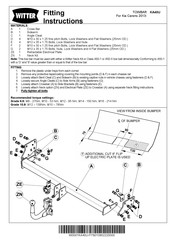 Witter KA40U Instructions De Montage