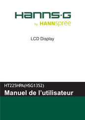 HANNspree HSNNS-G HT225HPA Manuel De L'utilisateur