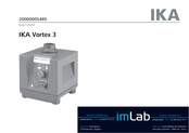 IKA Vortex 3 Mode D'emploi