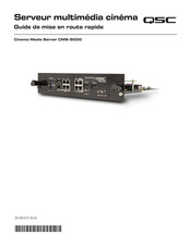 QSC CMS-5000 Guide De Mise En Route Rapide