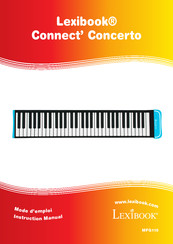 LEXIBOOK Connect' Concerto Mode D'emploi