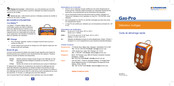 Crowcon Gas-Pro Guide De Démarrage Rapide