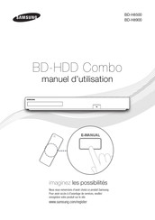 Samsung BD-H8500 Manuel D'utilisation