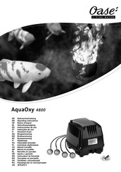 Oase AquaOxy 4800 Notice D'emploi