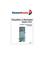 CleaverBrooks CEJS-1200 Manuel D'installation, Fonctionnement, Entretien