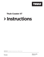 Thule Coaster XT Mode D'emploi