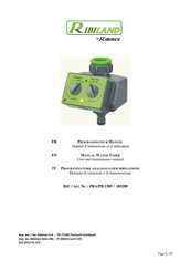 Ribimex RIBILAND PRA/PB.1385 Manuel D'instructions Et D'utilisation