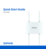 Sophos APX 320X Guide De Démarrage Rapide