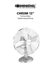 Sonnenkonig CHROM 12 Mode D'emploi