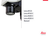 Leica Microsystems M165 C Manuel