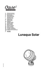 Oase Lunaqua Solar Notice D'emploi