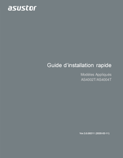 ASUSTOR AS4002T Guide D'installation Rapide