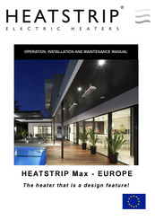 HEATSTRIP Max THX2400UK Manuel D'utilisation, D'installation Et D'entretien