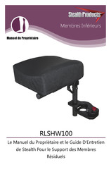 Stealth Products RLSHW100 Manuel Du Propriétaire