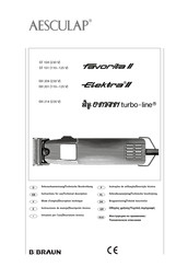 B.Braun AESCULAP Elektra II Mode D'emploi/Description Technique