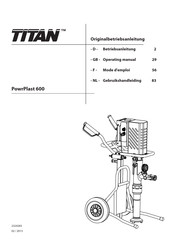 Titan PowrPlast 600 Mode D'emploi