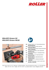 Roller Groove 125 Notice D'utilisation