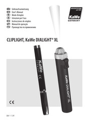 KaWe Cliplight Mode D'emploi