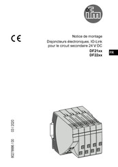 IFM DF21 Série Notice De Montage