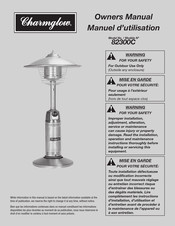 Charmglow 82300C Manuel D'utilisation