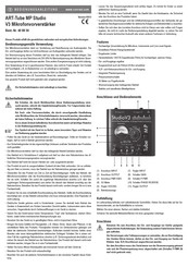 Conrad ART-Tube MP studio V3 Mode D'emploi