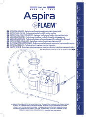 FLAEM Aspira Instructions Pour L'utilisation