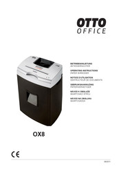 Otto Office OX8 Notice D'utilisation