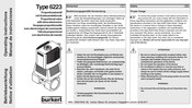 Burkert 6223 Notice D'utilisation