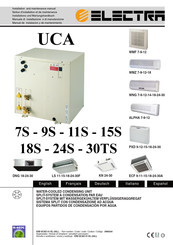 Electra UCA 11S Notice D'installation Et De Maintenance