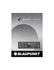 Blaupunkt Bremen MP78 Mode D'emploi