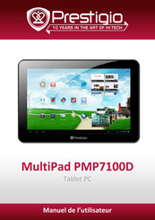 Prestigio MultiPad PMP7100D Mode D'emploi