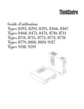 Lenovo ThinkCentre 8293 Guide D'utilisation