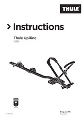 Thule UpRide 599 Instructions De Montage