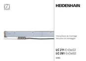 HEIDENHAIN LC 211 EnDat22 Instructions De Montage