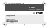 Bosch SDS-clic1 603 340 031 Mode D'emploi