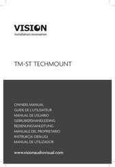 Vision TM-ST TECHMOUNT Mode D'emploi