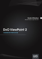 DxO ViewPoint 2 Mode D'emploi