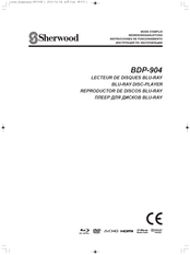 Sherwood BDP-904 Mode D'emploi