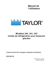 Taylor 341 Mode D'emploi