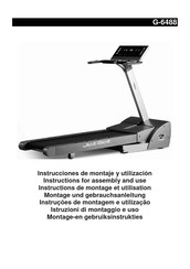 BH FITNESS G-6488 Instructions De Montage Et Utilisation