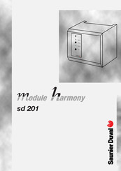 Saunier Duval Module harmony sd 201 Notice D'installation Et D'emploi